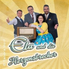 Ela und die Herzensbrecher - Die Schlagerband der 50er und 60er Jahre 27.12.2026 Hohenzollernhalle