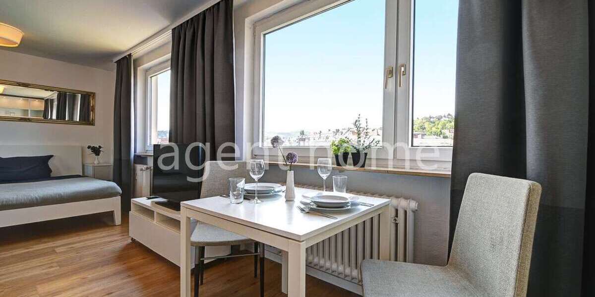 Etagenwohnung Stuttgart Stuttgart-Nord - 1 Zimmer, 30 m&sup2;, 1.240&euro; | Angebot:27307285