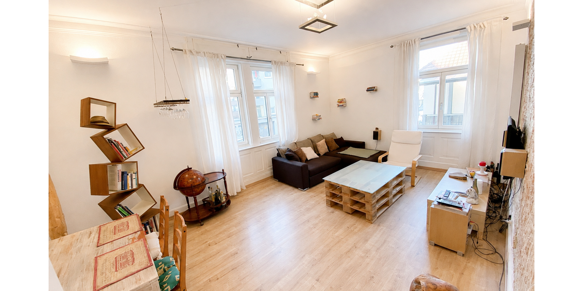 Etagenwohnung Stuttgart Stuttgart-Ost - 3 Zimmer, 90 m&sup2;, 1.450&euro; | Angebot:27191390
