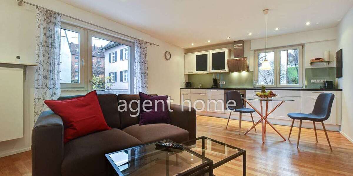 Etagenwohnung Stuttgart Stuttgart-Ost - 2 Zimmer, 52 m&sup2;, 1.180&euro; | Angebot:27307592