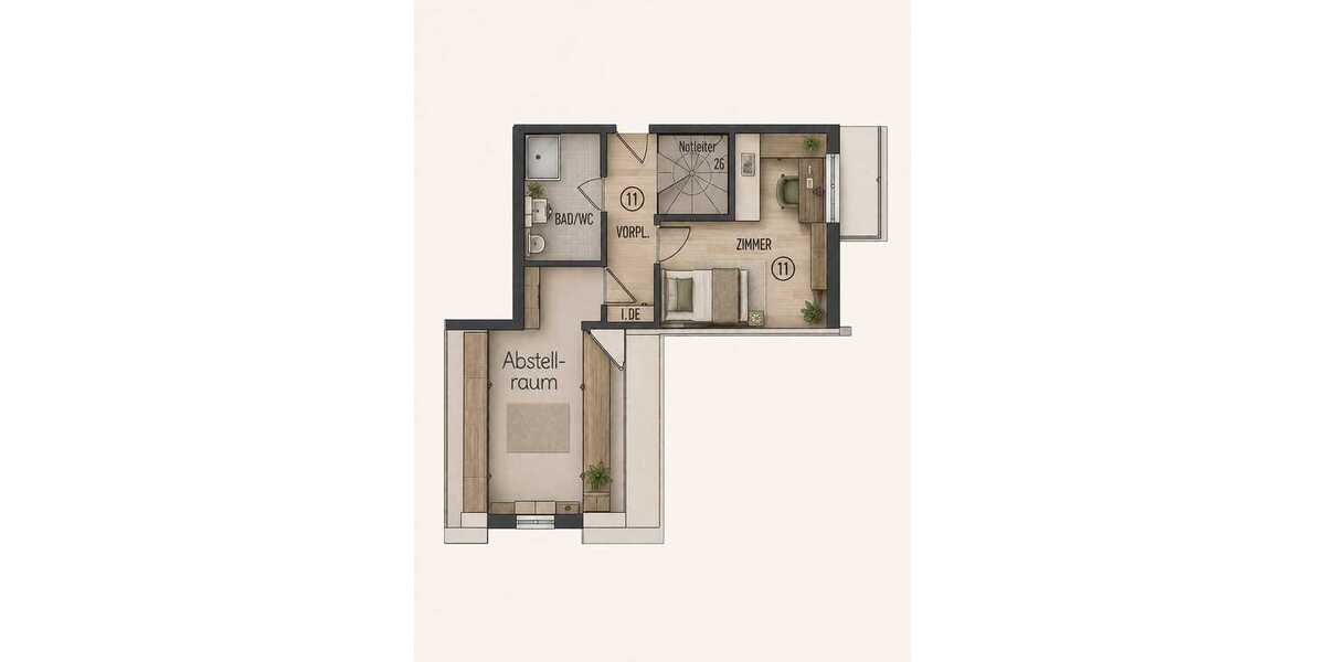 Grundriss DG