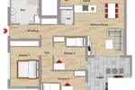 Erdgeschoßwohnung Leonberg - 4 Zimmer, 105 m&sup2;, 1.783&euro; | Angebot:23644751